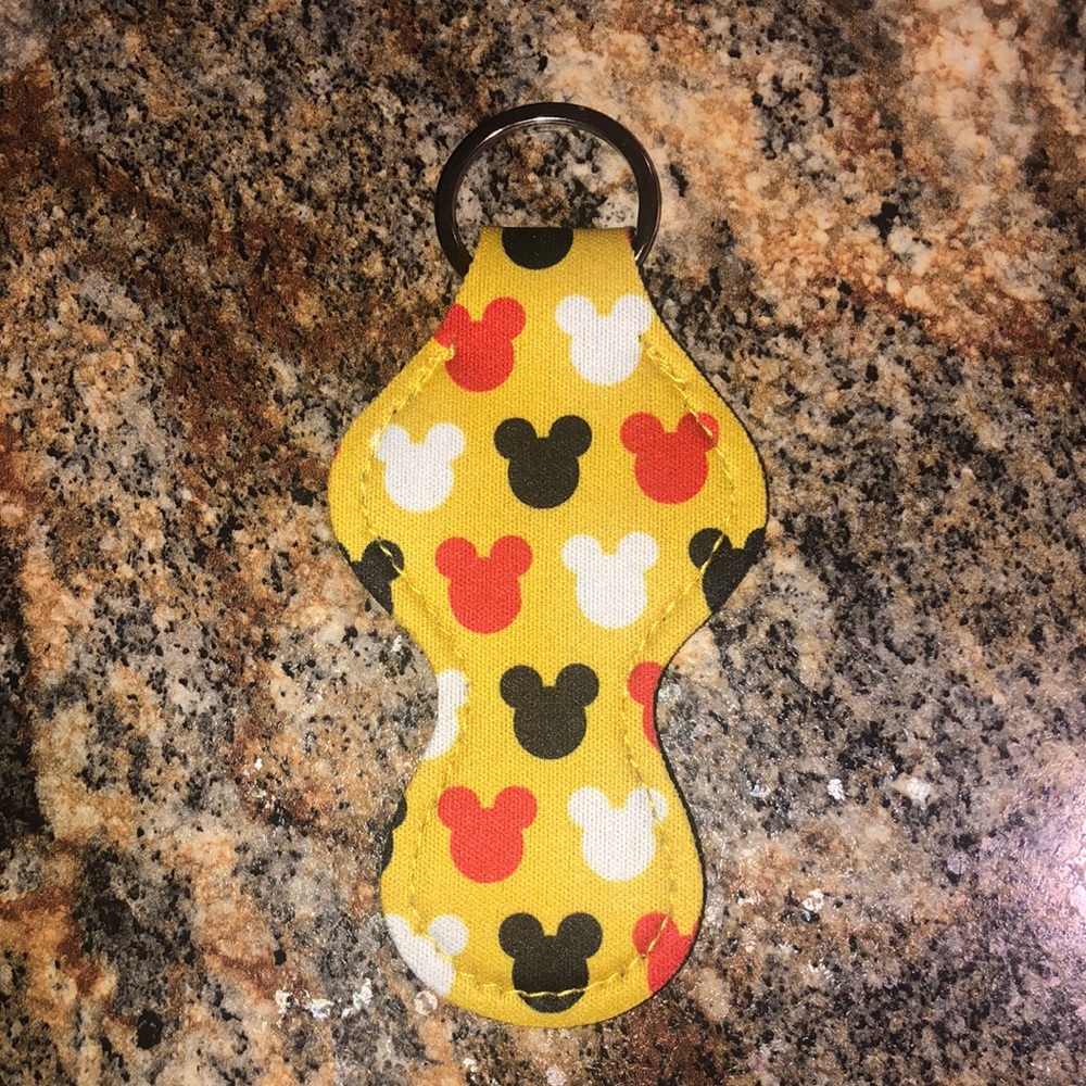 Mickey Mouse/Disney chapstick holder keychain